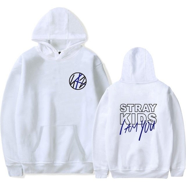 2018 Stray Kids I Am You Idol Unisex Member Hyun Jin Pop Fashion Warm Harajuku Women Hoodies Sweatshirt Hip Hop Clothes Hoodie