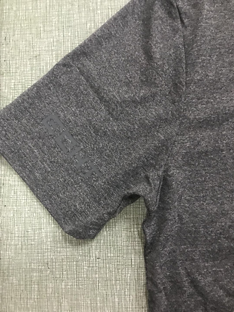 2018 Summer New Fashion Men&#39;s Gyms T Shirt Muscle Fitness Work Out Crossfit Sporting T Shirt Men Bodybuilding Tees Tops