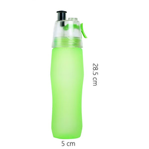 740ml Cycling Running Water Drinking Bottle Misting Spray Healthy Sports Bottles