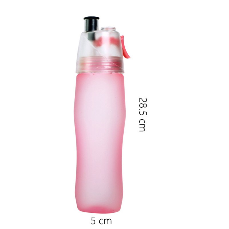 740ml Cycling Running Water Drinking Bottle Misting Spray Healthy Sports Bottles