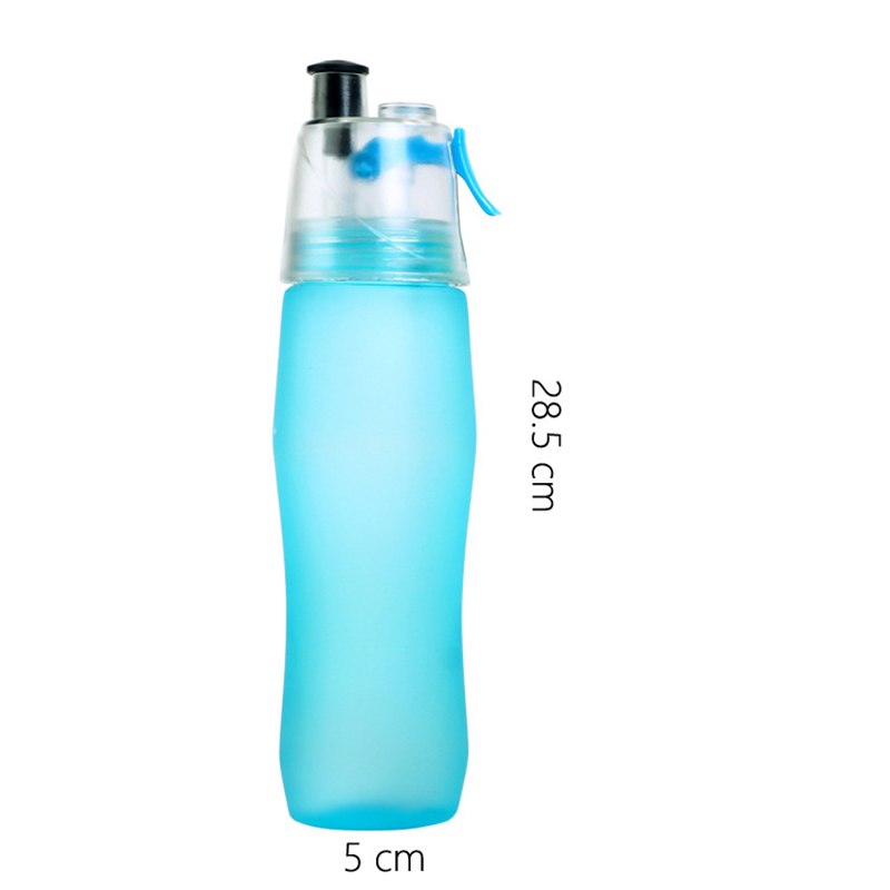 740ml Cycling Running Water Drinking Bottle Misting Spray Healthy Sports Bottles