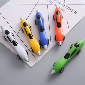 Car Modeling Ballpoint Pen for Writing 0.7mm Blue Ink Student Stationery School Office Supplies Joy Corner