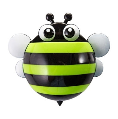 Creative Bathroom Products Sets Cartoon Ladybug Snails Toothbrush Toothpaste Holder Wall Sucker Suction Hook Tooth Brush Holder