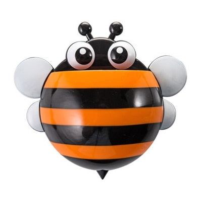 Creative Bathroom Products Sets Cartoon Ladybug Snails Toothbrush Toothpaste Holder Wall Sucker Suction Hook Tooth Brush Holder