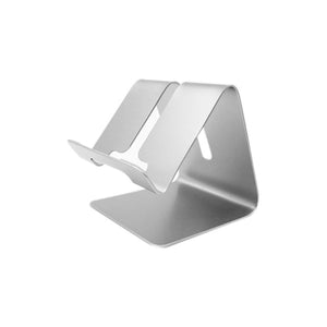 ET Universal Phone Holder Metal Anti-slip Cell Phone Holders Desktop Desk Mount Phone Stand for iPhone Smartphone Samsung Tablet