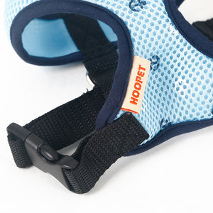 HOOPET Pet Cat Vest Harness Leashes Suit Navy Blue Harness Pet Cat Puppy Pet Cat Small Pet