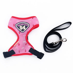 HOOPET Pet Cat Vest Harness Leashes Suit Navy Blue Harness Pet Cat Puppy Pet Cat Small Pet