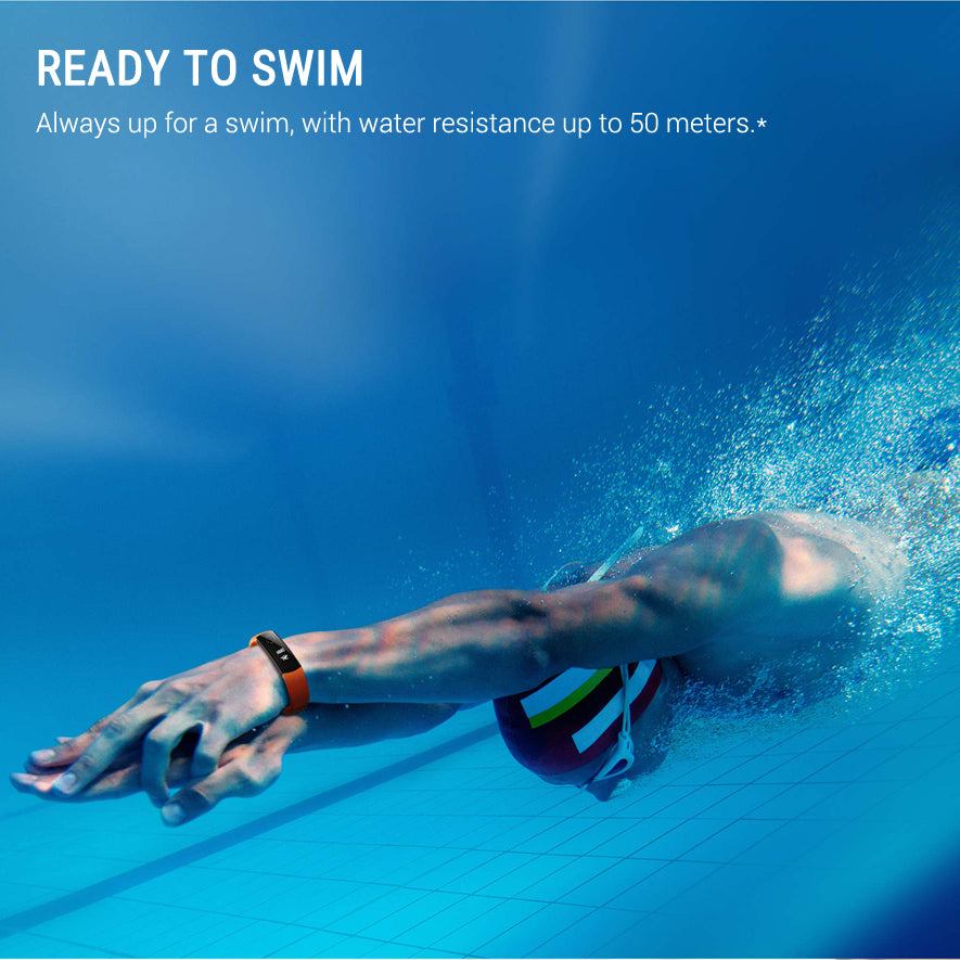 Huawei Honor Band 3 Smart Band Real-time Heart Rate Monitoring 50 meters Waterproof for Swimming Fitness Tracker for Android iOS