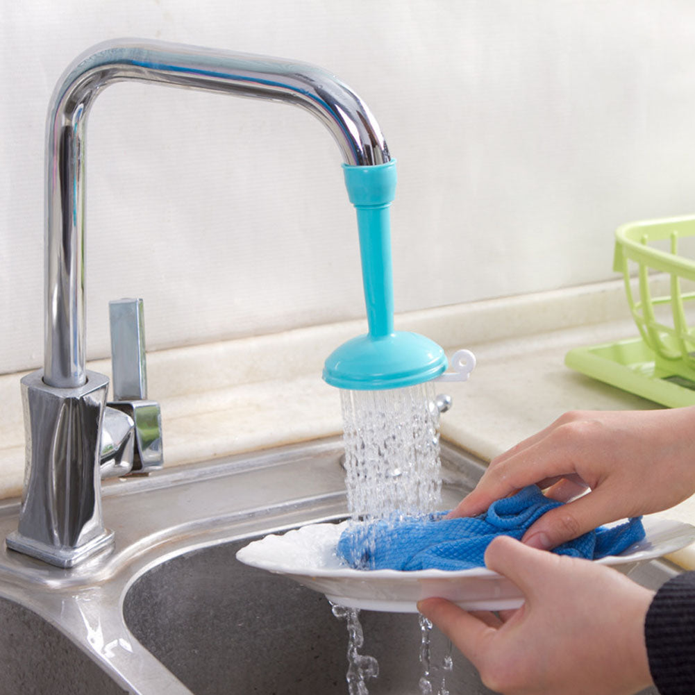 Kitchen Creative Water Saving Kitchen Faucet Sprayers Adjustable Tap Filter Nozzle Swivel Spout Faucet Bathroom Accessories