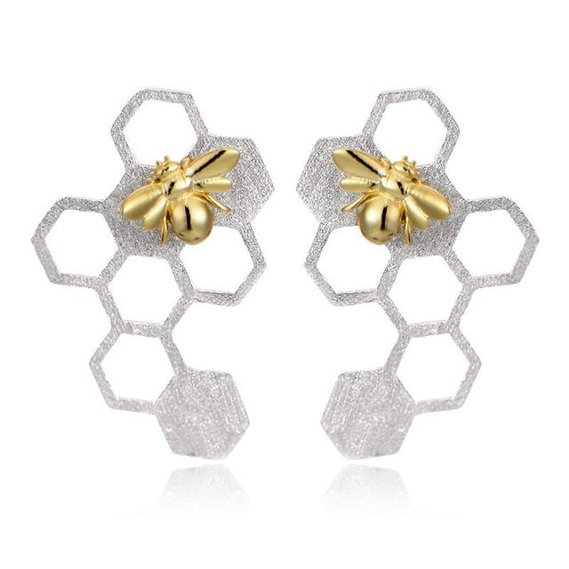 LARGERLOF 925 пробы серебряные серьги животных серебро 925 ювелирные изделия женские серьги для Для женщин E351913