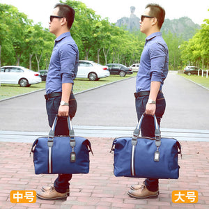 Man Portable Shoulder Bags Foldable Luggage Bag Business Organizer Package Diagonal Travel Bag High Quality Nylon Large Capacity