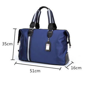 Man Portable Shoulder Bags Foldable Luggage Bag Business Organizer Package Diagonal Travel Bag High Quality Nylon Large Capacity