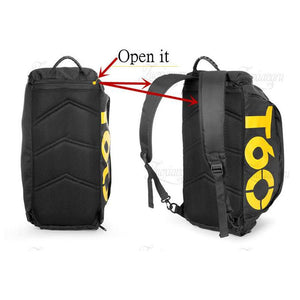 New Men Sport Gym Bag Lady Women Fitness Travel Handbag Outdoor Backpack with Separate Space For Shoes sac de sport