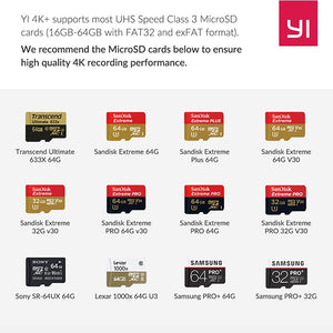 YI 4K+(Plus) Action Camera International Edition FIRST 4K/60fps Amba H2 SOC Cortex-A53 IMX377 12MP CMOS 2.2"LDC RAM EIS WIFI