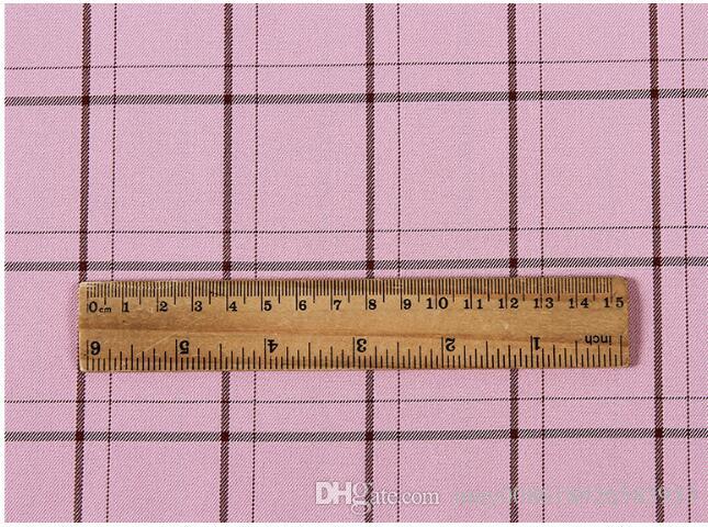 New products Four-sided elastic cloth Fashion women&#039;s stock Off-the-shelf plaid fabric