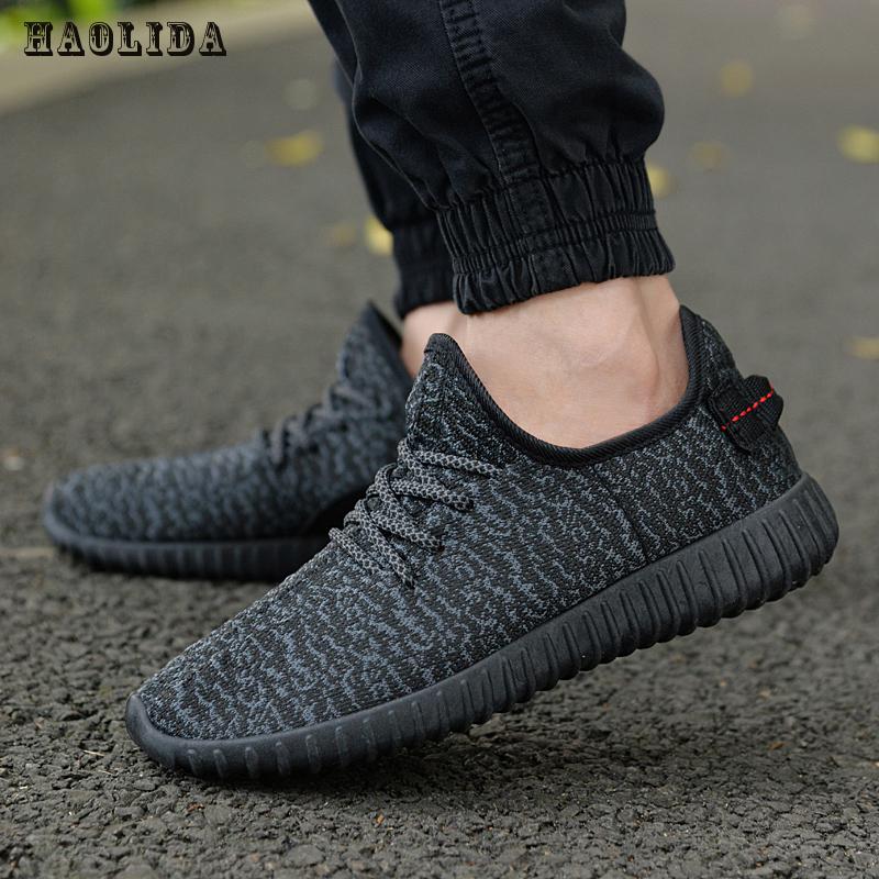 2018 New Men Summer Mesh Shoes Loafers lac-up Water shoes Walking lightweight Comfortable Breathable Men tenis feminino zapatos