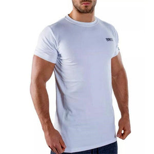 Brand Mens muscle T shirt bodybuilding fitness men tops cotton singlets Plus Big size TShirt Cotton Mesh Short Sleeve Tshirt