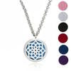 20 Styles Premium Aromatherapy Essential Oil Diffuser Necklace Locket Pendant, 316L Stainless Steel Jewelry with 24&quot; Chain and 6 Pads