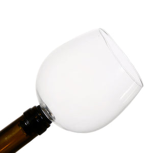 Fashion Magic Fastest ePacket Creative New Red Wine Glass Crystal Wine Drinking Cup-It turns Bottle Of Wine Into Glasses