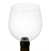 Fashion Magic Fastest ePacket Creative New Red Wine Glass Crystal Wine Drinking Cup-It turns Bottle Of Wine Into Glasses