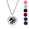 20 Styles Premium Aromatherapy Essential Oil Diffuser Necklace Locket Pendant, 316L Stainless Steel Jewelry with 24&quot; Chain and 6 Pads