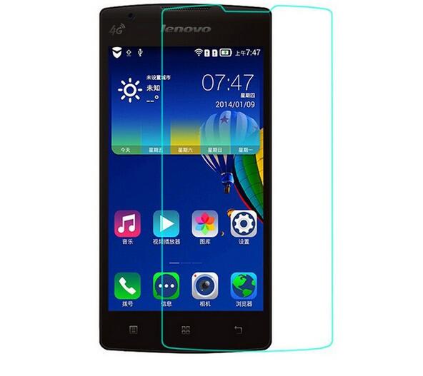 Wholesale- For Lenovo A1000 Tempered glass Cover 4.0 inch Screen Protector Cover For Lenovo A 1000 A2800 Moblie phon protective film caes