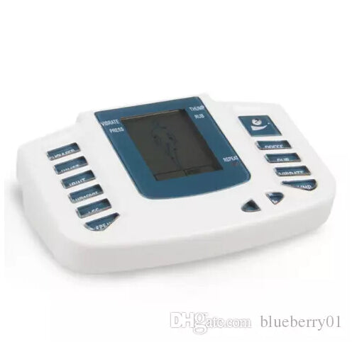 Electrical Stimulator Full Body Relax Muscle Therapy Massager Massage Pulse tens Acupuncture Health Care  Machine 16 Pads