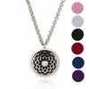 20 Styles Premium Aromatherapy Essential Oil Diffuser Necklace Locket Pendant, 316L Stainless Steel Jewelry with 24&quot; Chain and 6 Pads