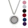 20 Styles Premium Aromatherapy Essential Oil Diffuser Necklace Locket Pendant, 316L Stainless Steel Jewelry with 24&quot; Chain and 6 Pads