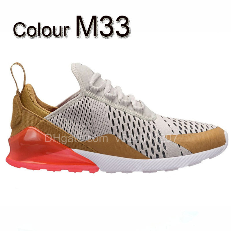 New 270 Men Running Shoes Sneakers Women Run Trainers Racer Wmns Sports Trainers 270 Habanero Red Most Colours For Vip Customers