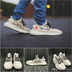 Sply 350 V2 Static Butter Kanye West Cream White Zebra Fashion Mens Running Shoes Runner Women Fashion Athletic Designer Sneakers US 5-13