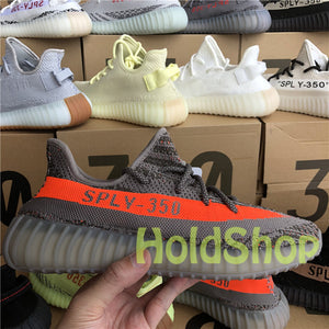 Sply 350 V2 Static Butter Kanye West Cream White Zebra Fashion Mens Running Shoes Runner Women Fashion Athletic Designer Sneakers US 5-13