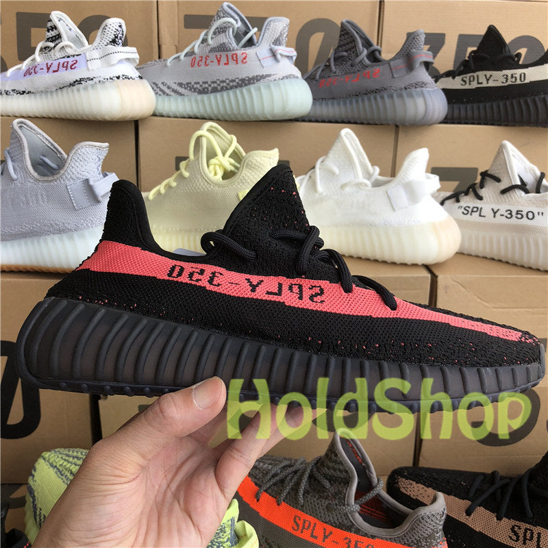 Sply 350 V2 Static Butter Kanye West Cream White Zebra Fashion Mens Running Shoes Runner Women Fashion Athletic Designer Sneakers US 5-13