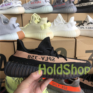 Sply 350 V2 Static Butter Kanye West Cream White Zebra Fashion Mens Running Shoes Runner Women Fashion Athletic Designer Sneakers US 5-13