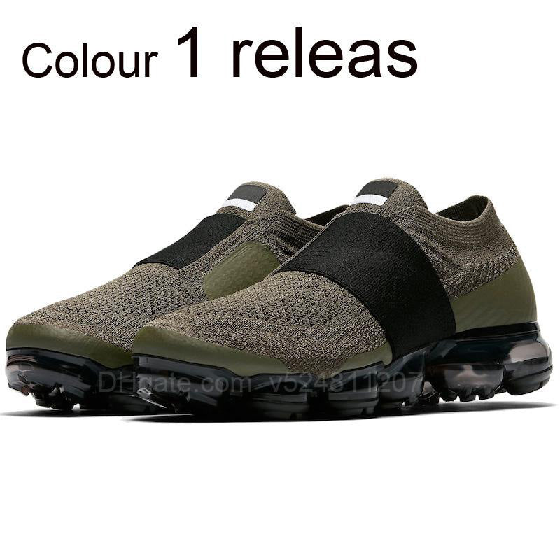 2018 Moc 2 Releasing Mens Laceless Multicolor Triple Black Running Shoes For Women Moc Shoes Sneakers Sports Trainers Racer Shoe