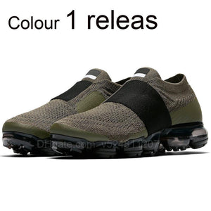 2018 Moc 2 Releasing Mens Laceless Multicolor Triple Black Running Shoes For Women Moc Shoes Sneakers Sports Trainers Racer Shoe