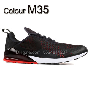 New 270 Men Running Shoes Sneakers Women Run Trainers Racer Wmns Sports Trainers 270 Habanero Red Most Colours For Vip Customers