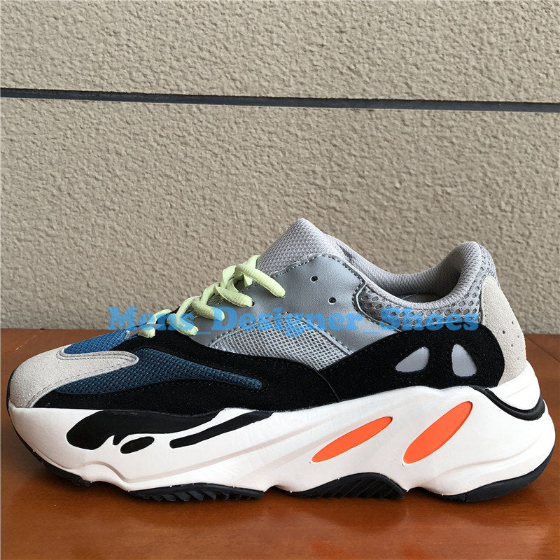 2019 Wave Runner 700 V2 Mens Running Shoes Static Mauve EE9614 Solid Grey B75571 Fashion Sports Women Sports Sneakers Shoes With Box 36-46