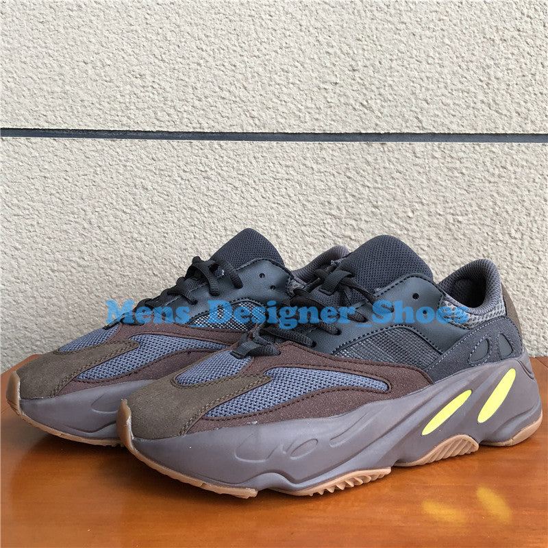 2019 Wave Runner 700 V2 Mens Running Shoes Static Mauve EE9614 Solid Grey B75571 Fashion Sports Women Sports Sneakers Shoes With Box 36-46