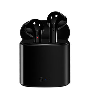 i7 i7s TWS Wireless Bluetooth Earphones In-Ear Music Earbuds Mic Stereo Mini Headset With Charging Box for Phone Android iphone Retail Box