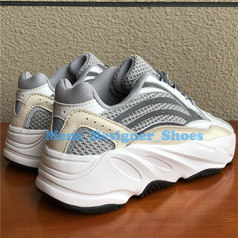 2019 Wave Runner 700 V2 Mens Running Shoes Static Mauve EE9614 Solid Grey B75571 Fashion Sports Women Sports Sneakers Shoes With Box 36-46